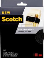 Scotch Mounting, Fastening & Surface Protection RF3740 Scotch None, 0.75"x12', Black